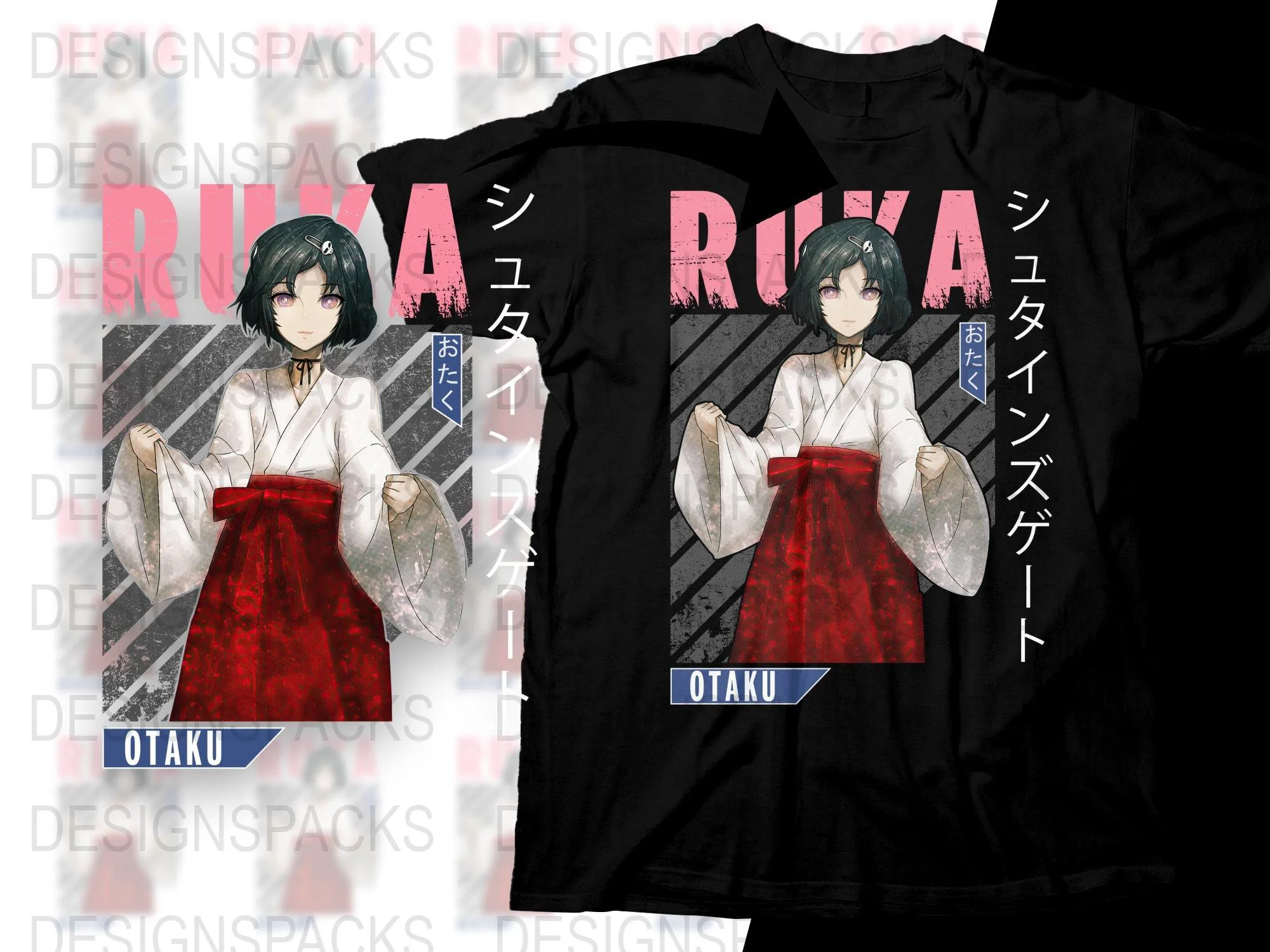 Anime Ruka Art Png Digital Download
