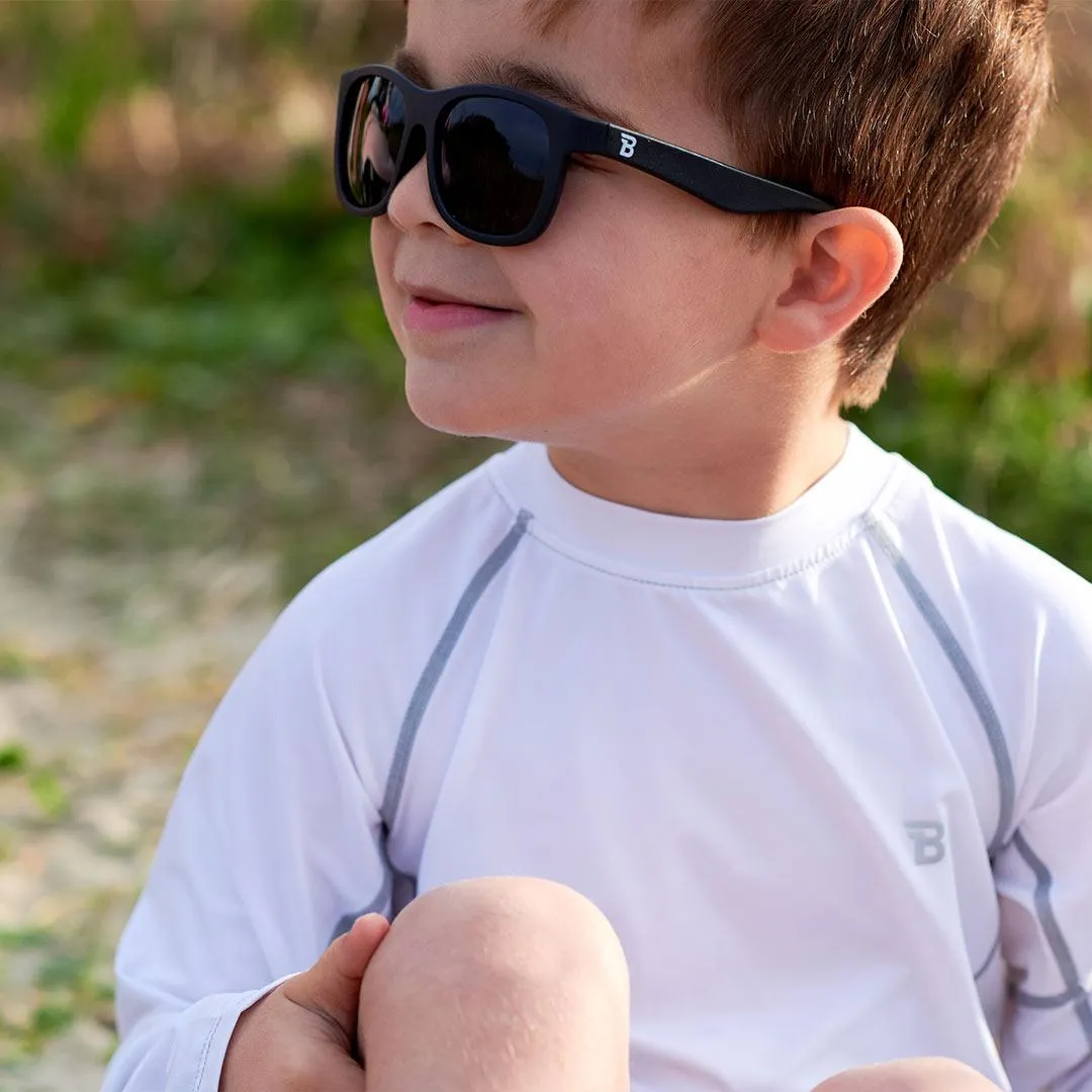 Babiators UV Shirt - White/Grey