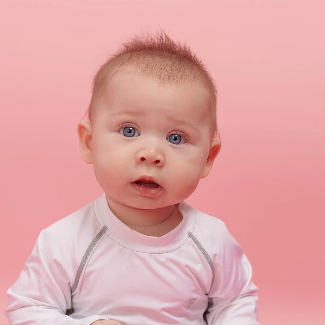 Babiators UV Shirt - White/Grey