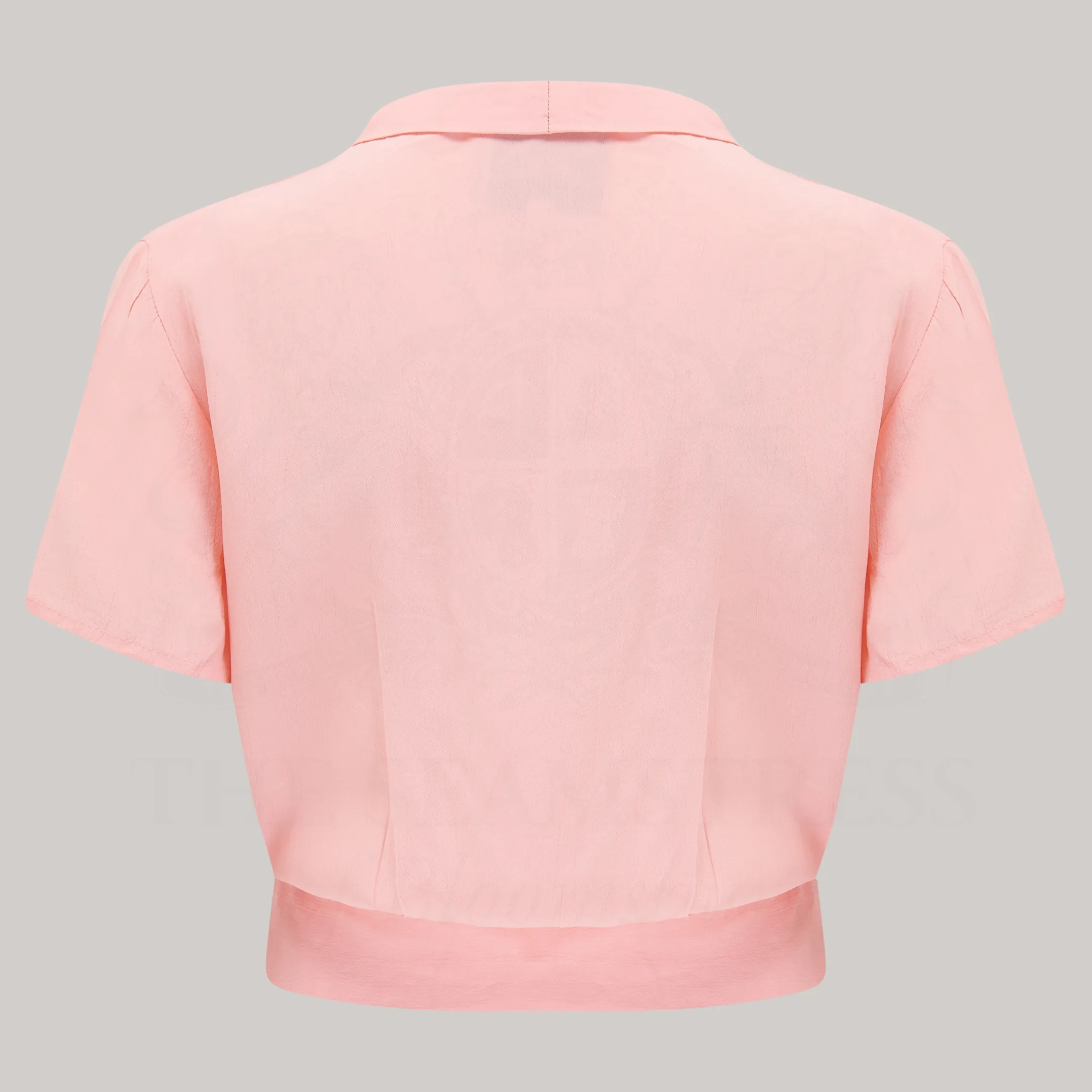 Bonnie Sailor Blouse Short Sleeve in Blossom Pink
