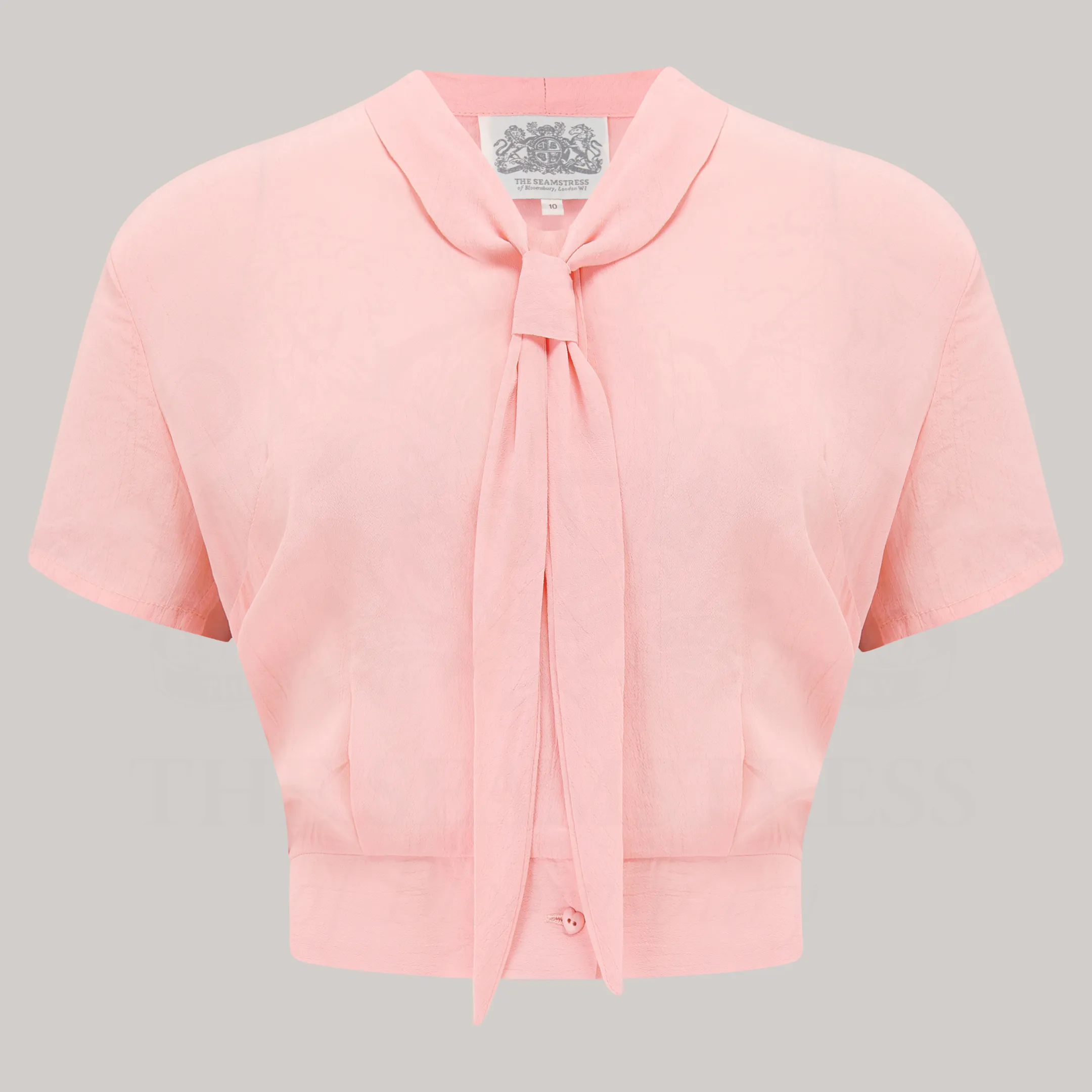 Bonnie Sailor Blouse Short Sleeve in Blossom Pink