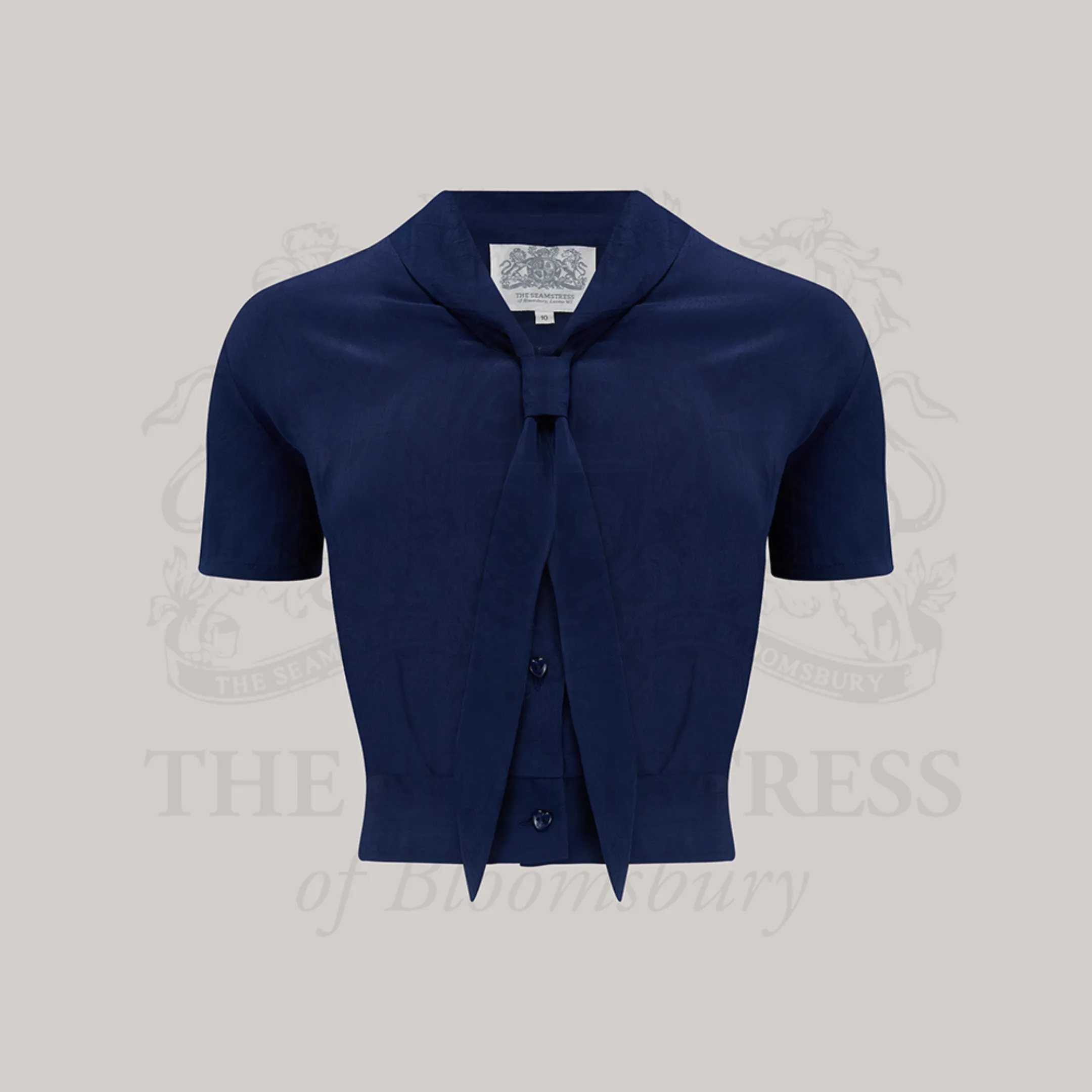 Bonnie Sailor Blouse Short Sleeve in French Navy
