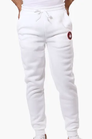 Canada Weather Gear Basic Tie Waist Joggers - White