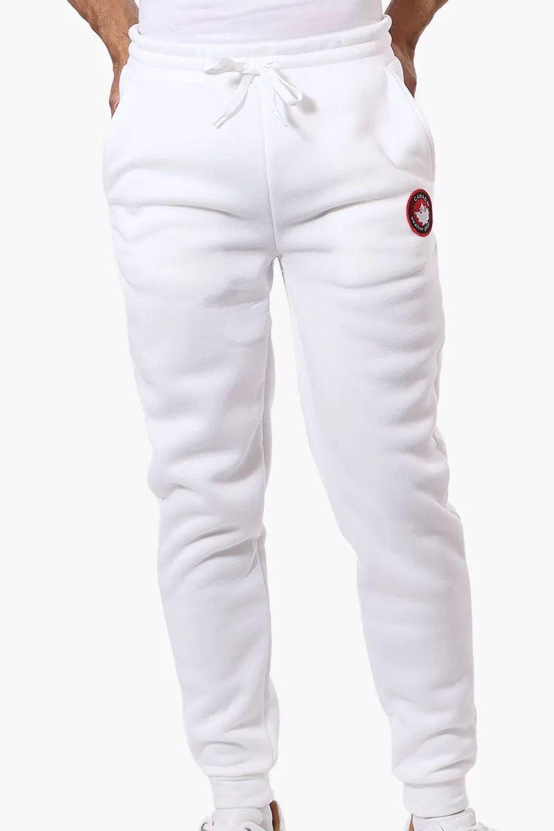 Canada Weather Gear Basic Tie Waist Joggers - White