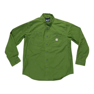 Carhartt Rugged Flex Relaxed Fit Midweight Canvas Long Sleeve Shirt - Men's