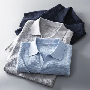 Charles | Peruvian Cotton Polo Shirt