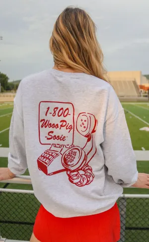 charlie southern: call me crewneck sweatshirt