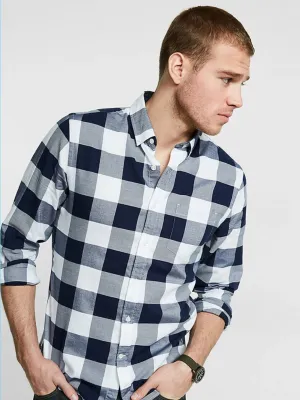 Checked Slim Fit full sleev shirts