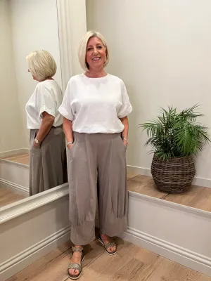 Cocoon Joggers Taupe