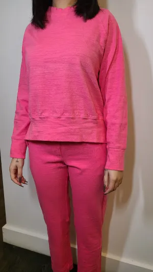 COTTON JOGGERS in FUCHSIA