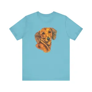 Dachshund 'Doxie 1' Classic Jersey Short Sleeve Tee
