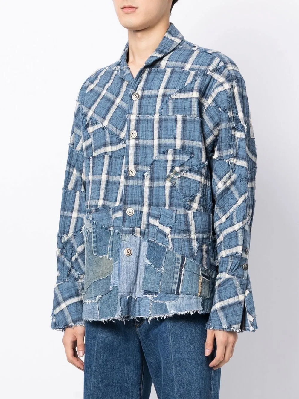 Deconstructed Denim Jacket