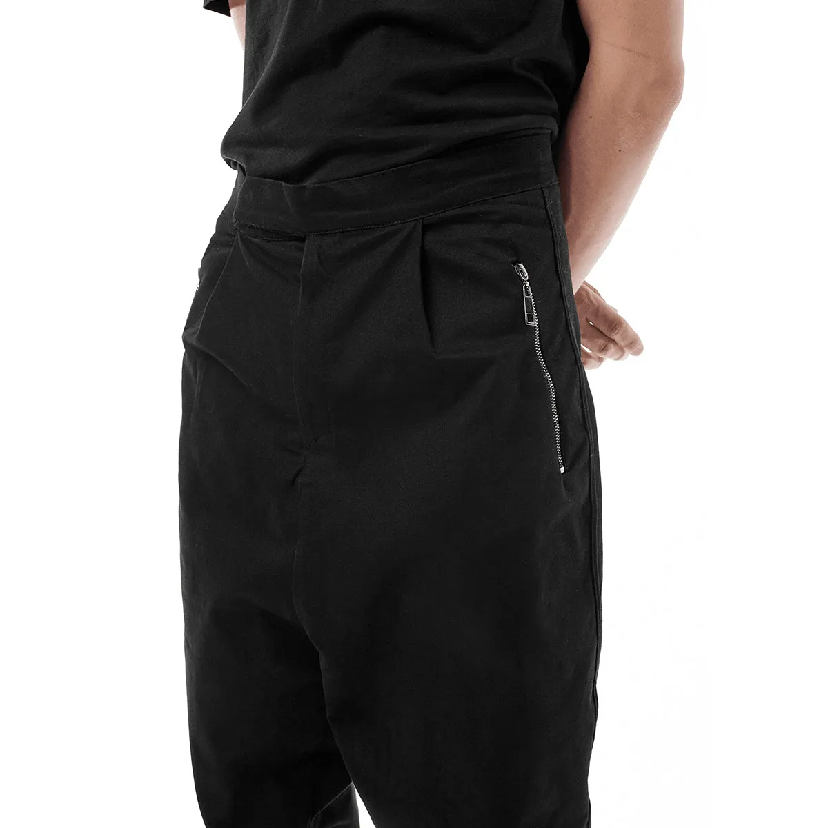 Denim joggers