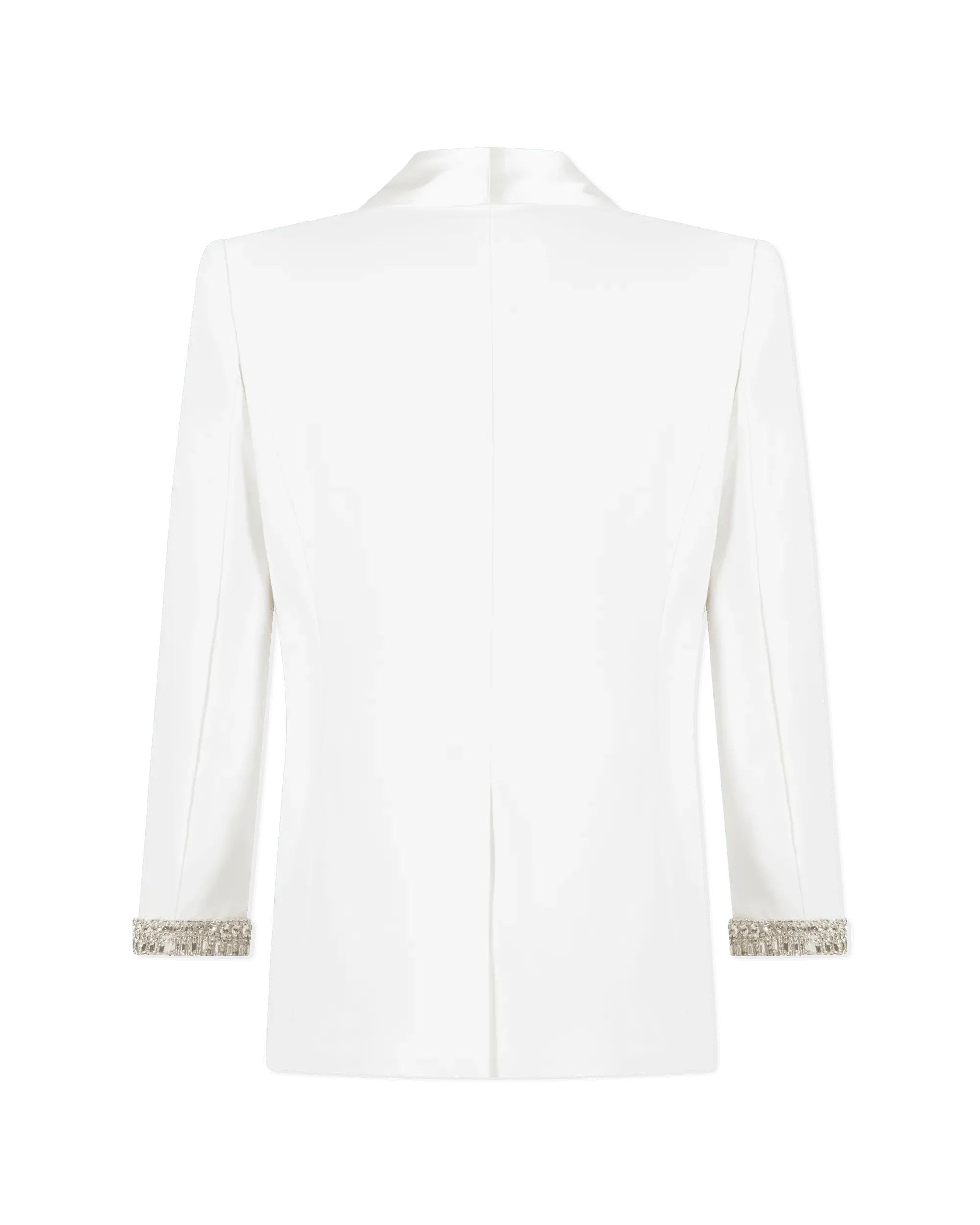 Generation Love Argo Crystal Satin Combo Crepe Blazer
