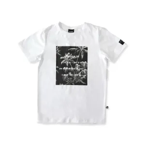 Hello Stranger Palms SS Tee (White)