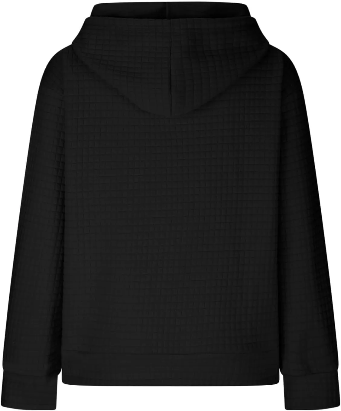 Hoodies for Women Trendy Oversized Waffle Knit Hooded Sweatshirts with Pockets Comfy Fall Sweatshirts Outfits