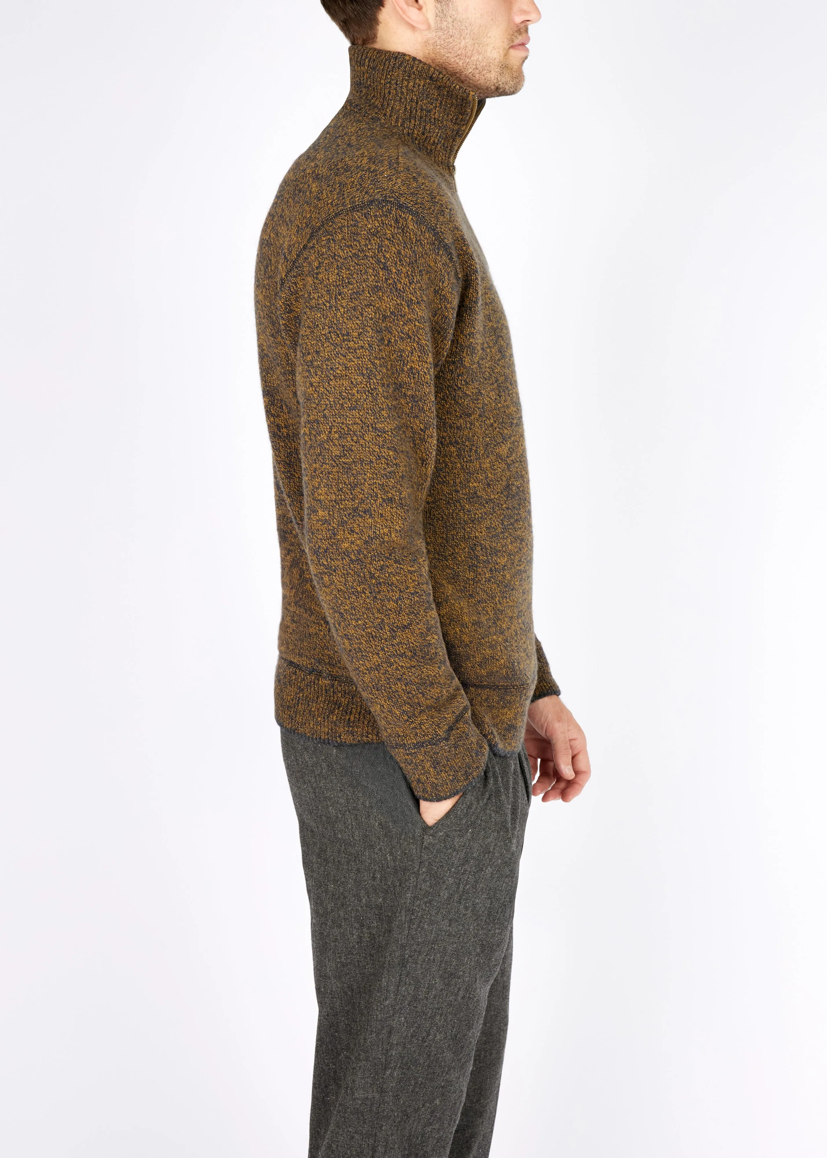 IrelandsEye Men's Zip Sweater | Tapanaede