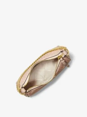 Jet Set Charm Small Logo Shoulder Bag