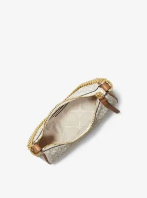 Jet Set Charm Small Logo Shoulder Bag
