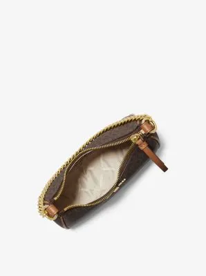 Jet Set Charm Small Logo Shoulder Bag