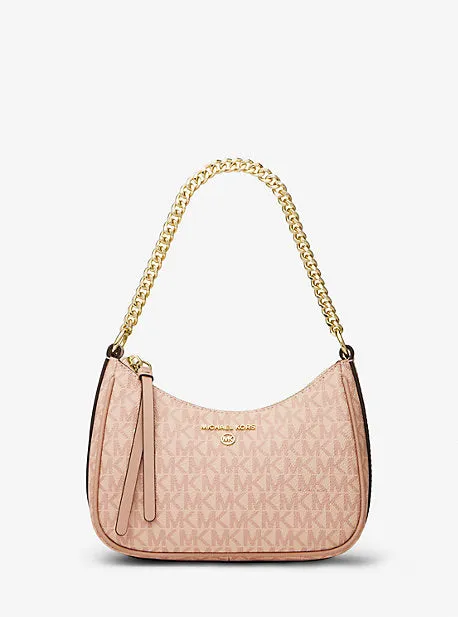 Jet Set Charm Small Logo Shoulder Bag