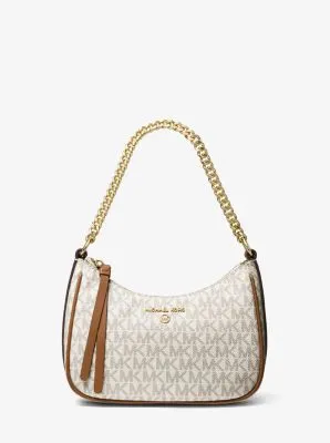 Jet Set Charm Small Logo Shoulder Bag