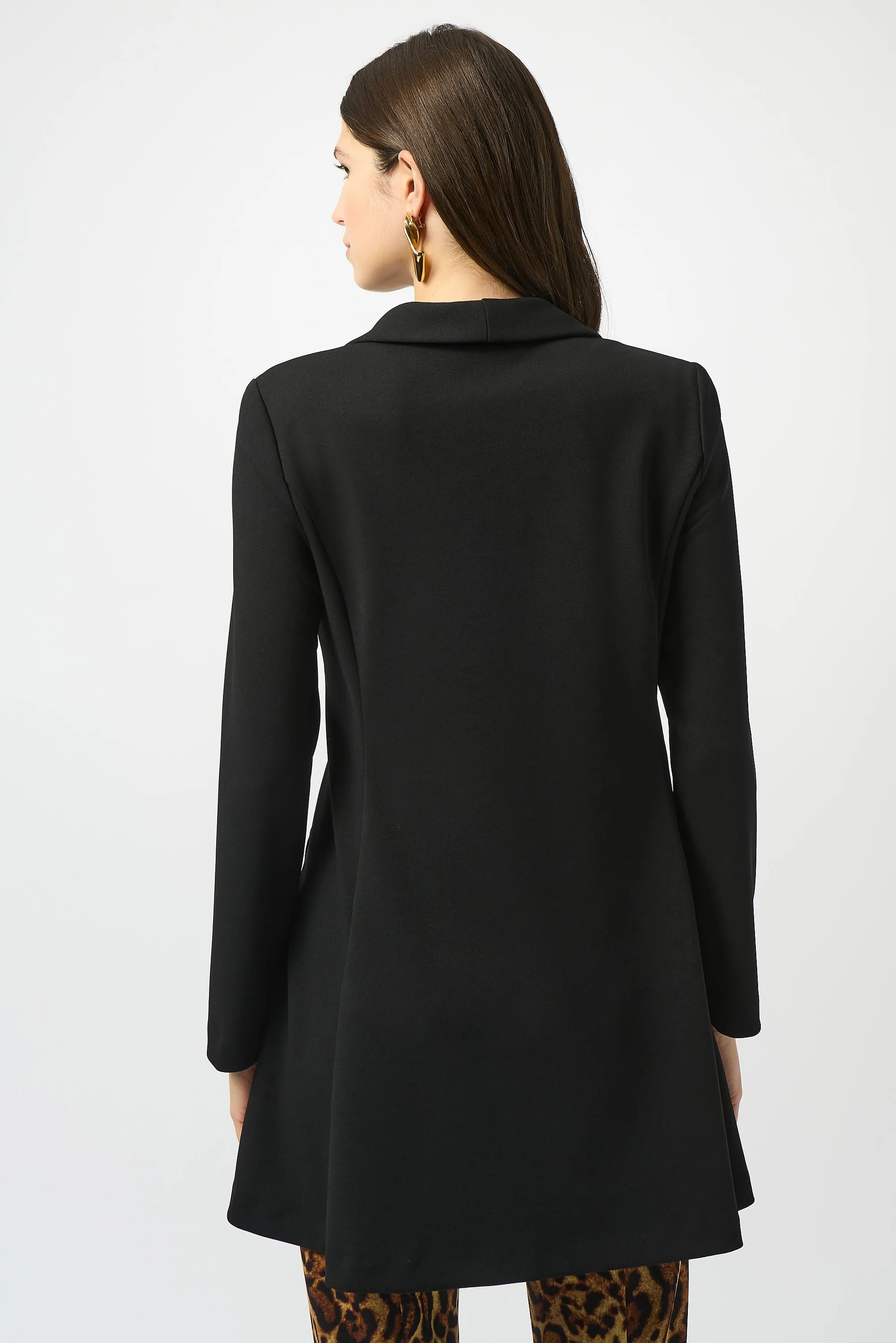 Joseph Ribkoff Scuba Crepe Fit and Flare Coat