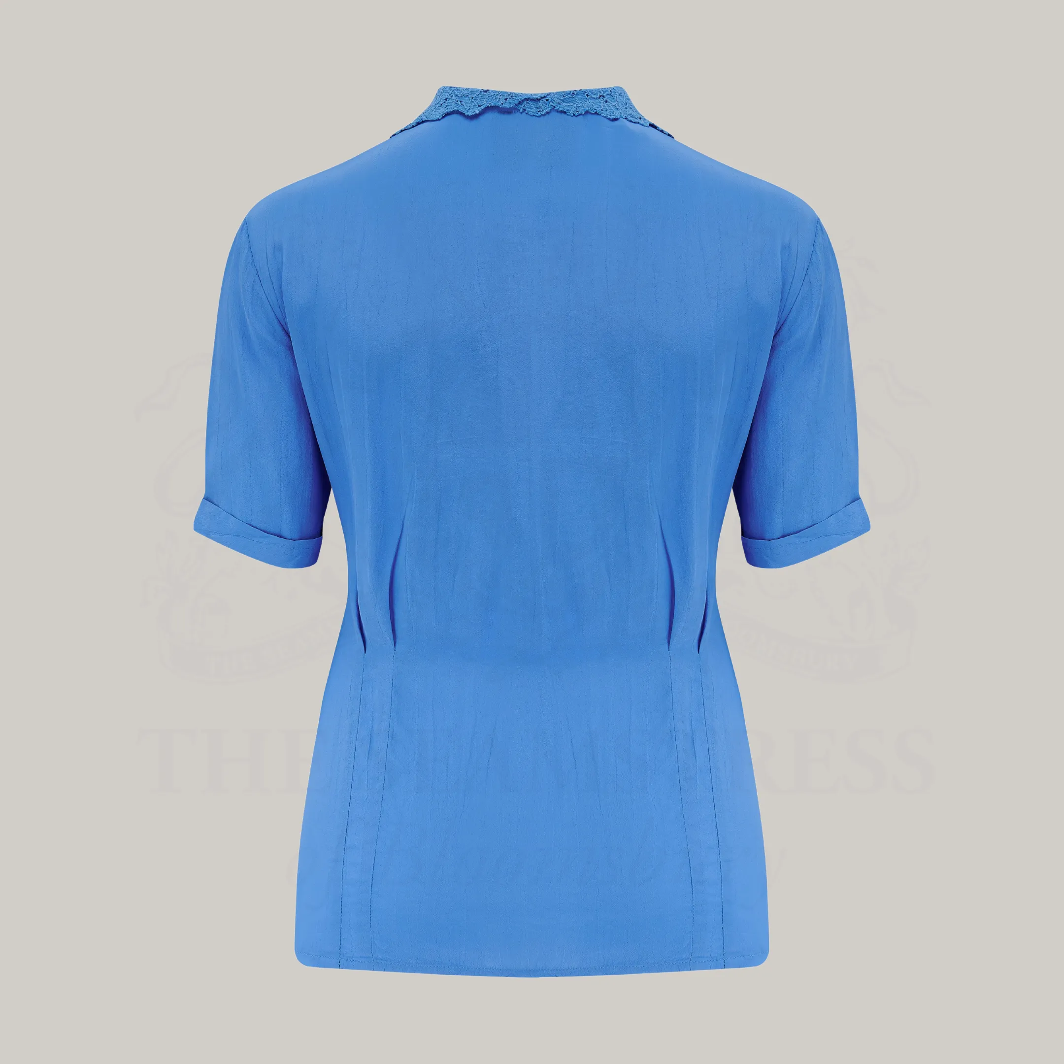 Lacey Blouse in Palace Blue