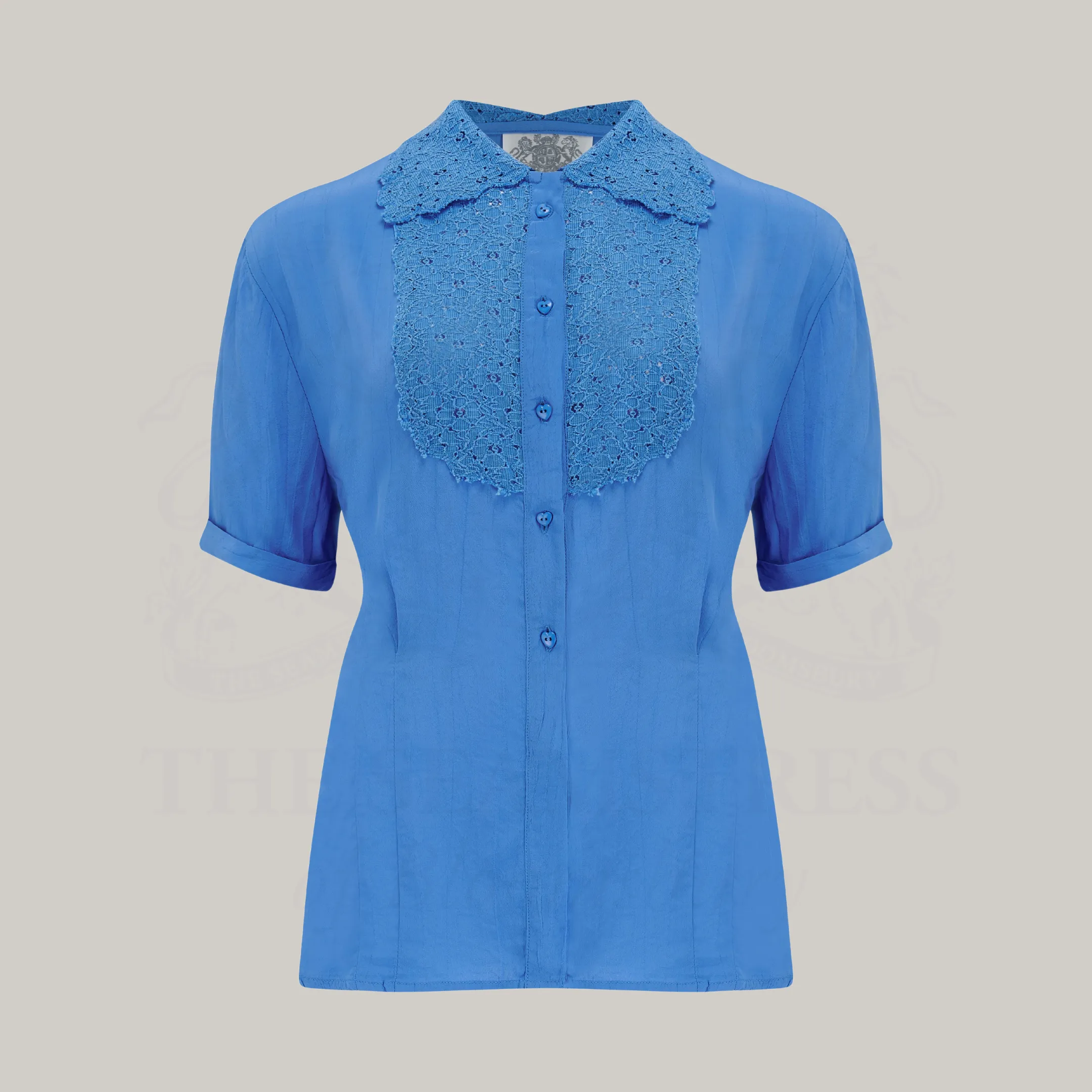 Lacey Blouse in Palace Blue