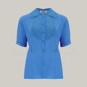 Lacey Blouse in Palace Blue