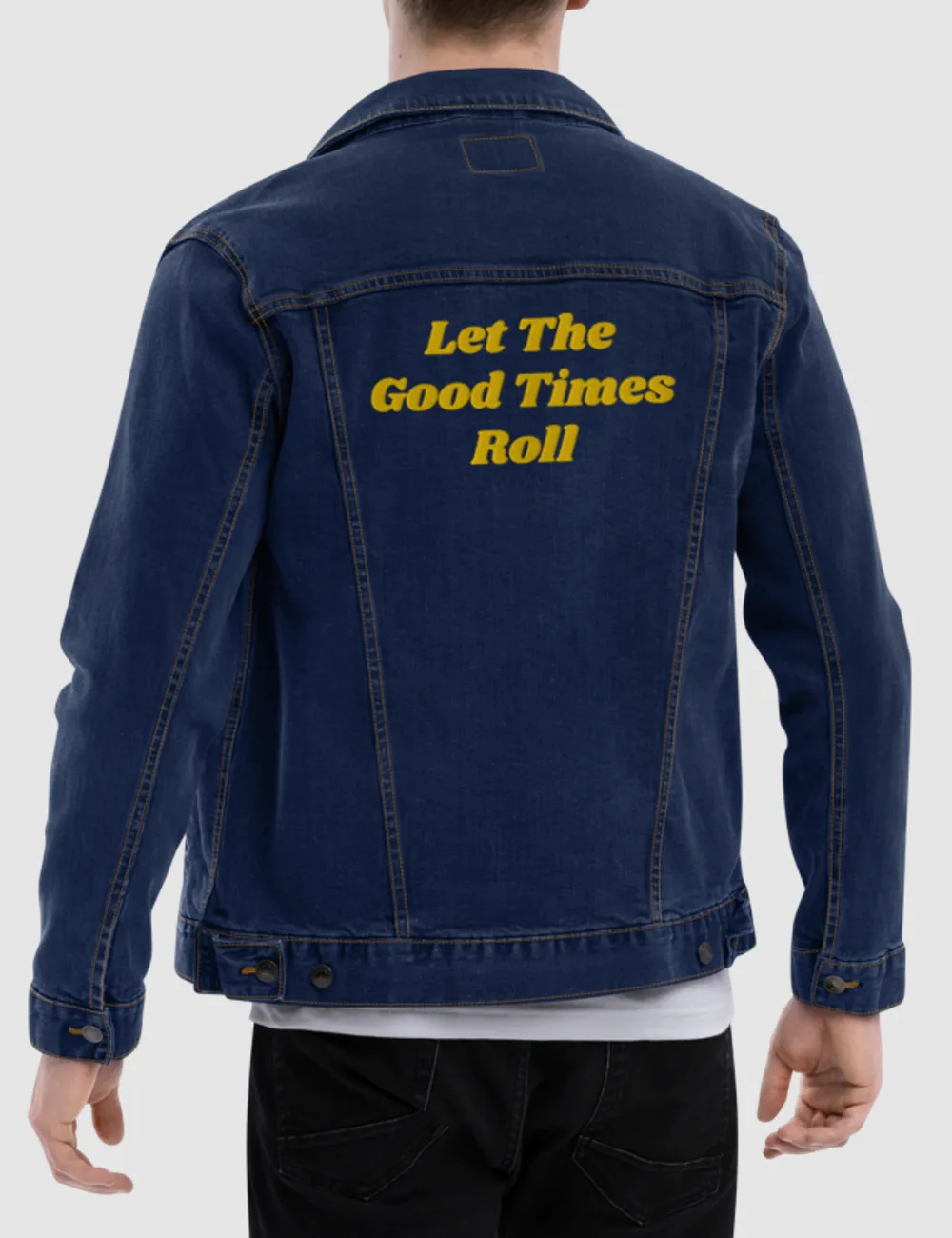 Let The Good Times Roll | Men's Denim Jacket