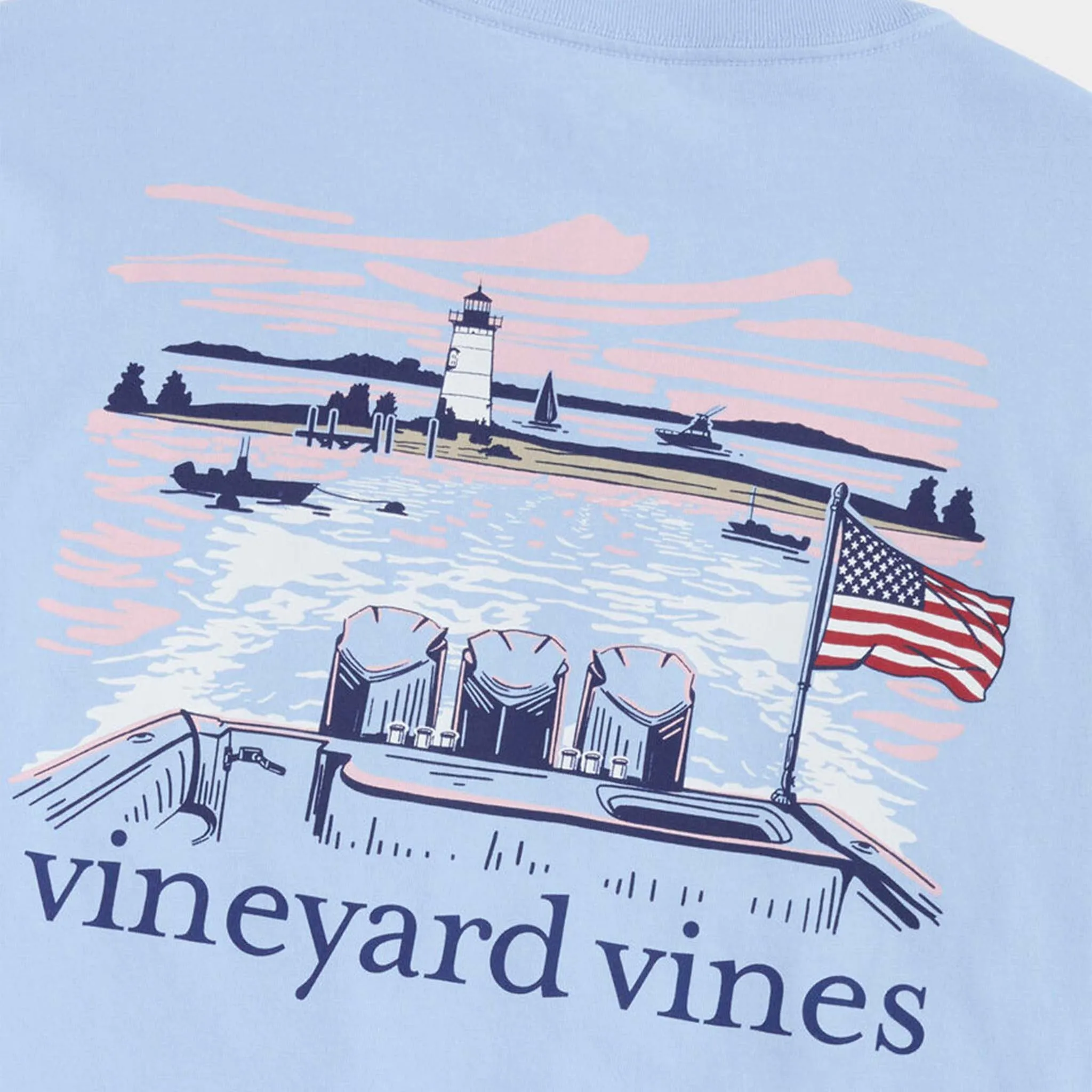Lighthouse Wakes Short Sleeve T-Shirt