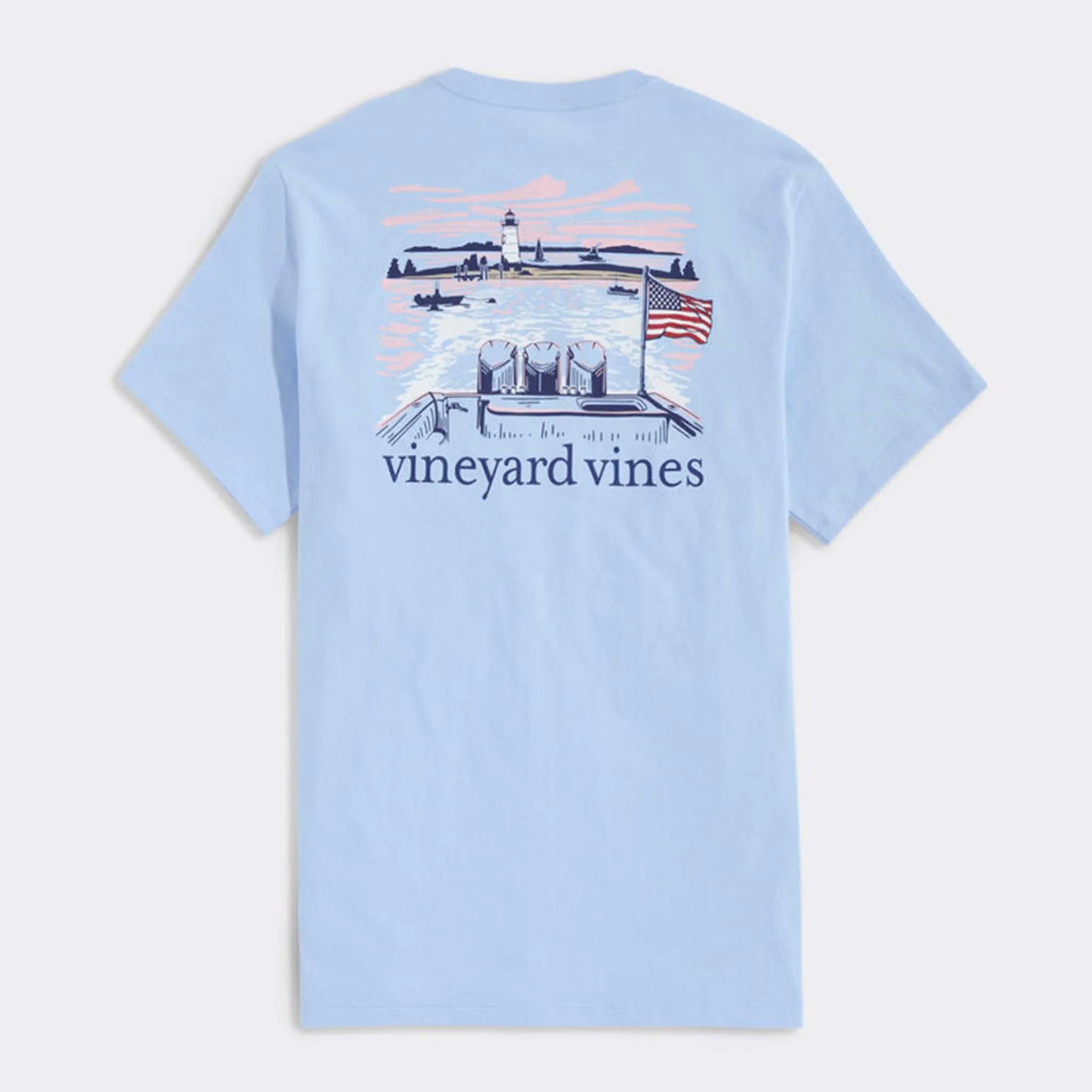 Lighthouse Wakes Short Sleeve T-Shirt