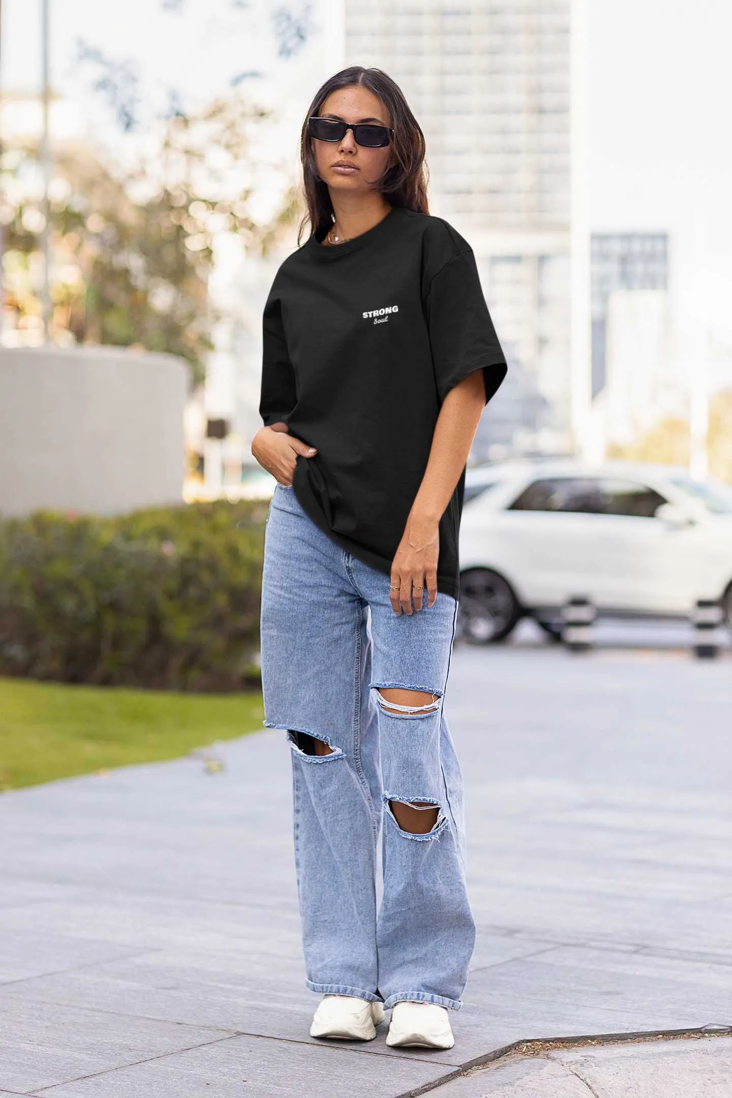 Love For All - Gym Oversized T Shirt