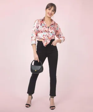 Makeup Forever Printed satin Shirt