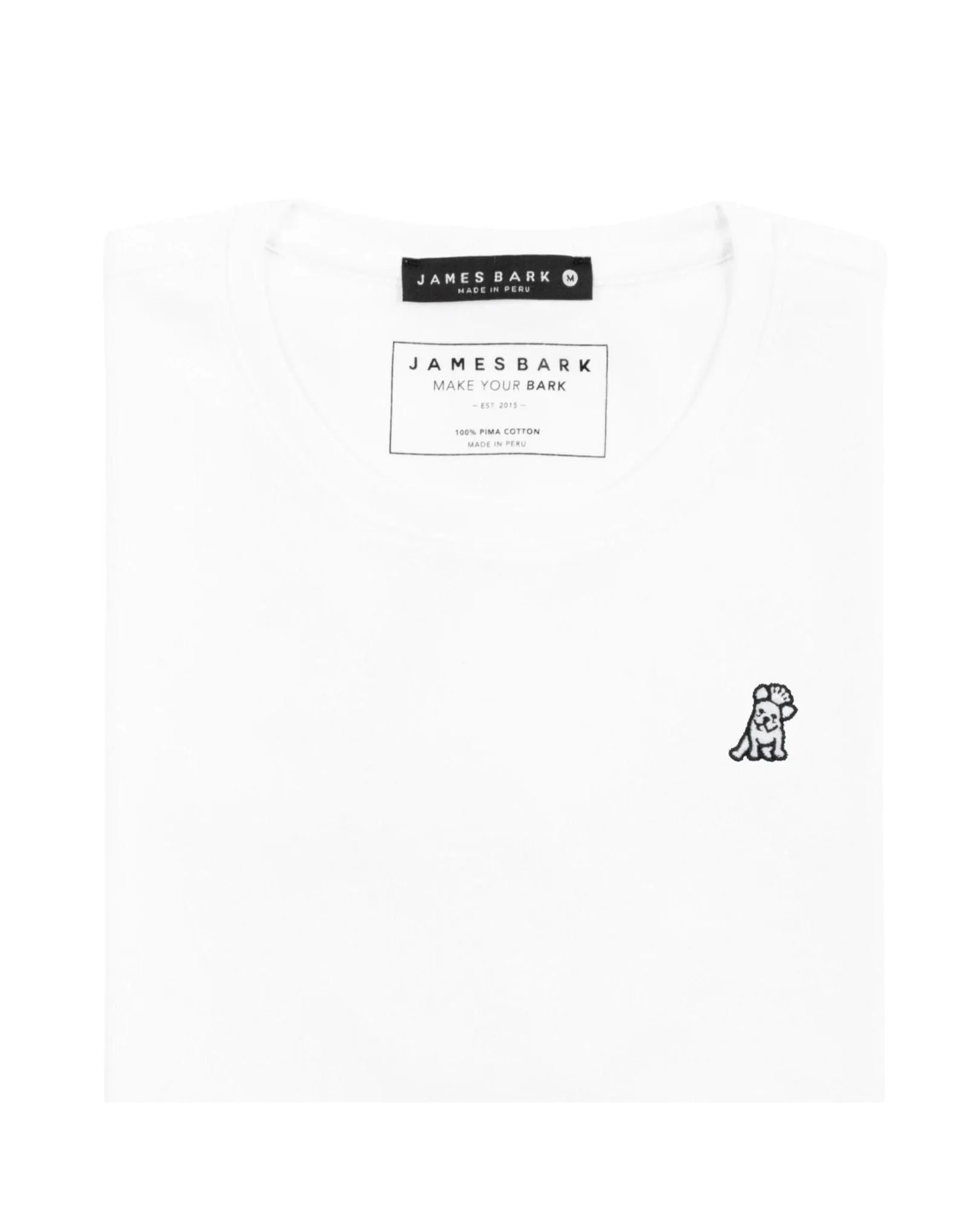 Mens Crew Neck Jersey T-shirt - White A11