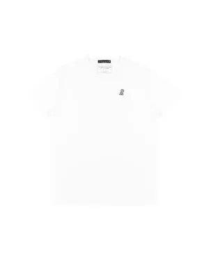 Mens Crew Neck Jersey T-shirt - White A11