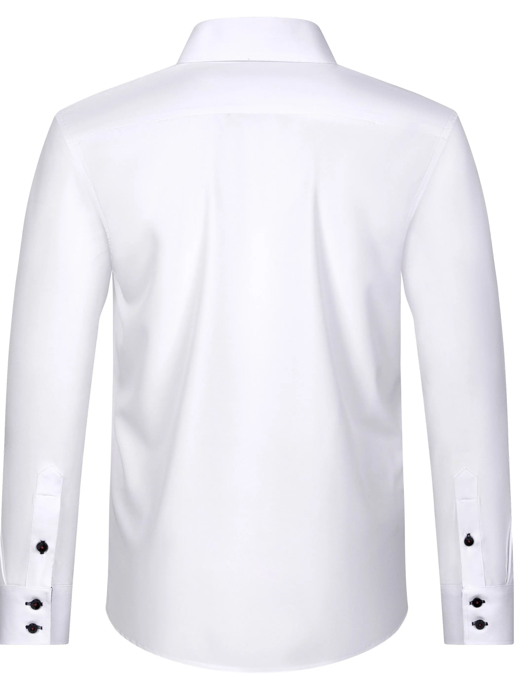 Men's Solid Color Design Dress Shirts