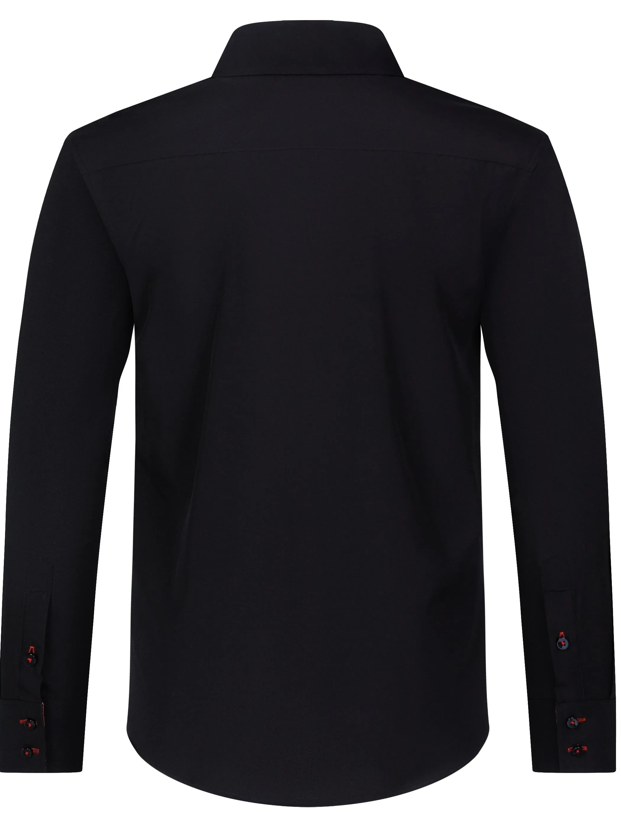 Men's Solid Color Design Dress Shirts