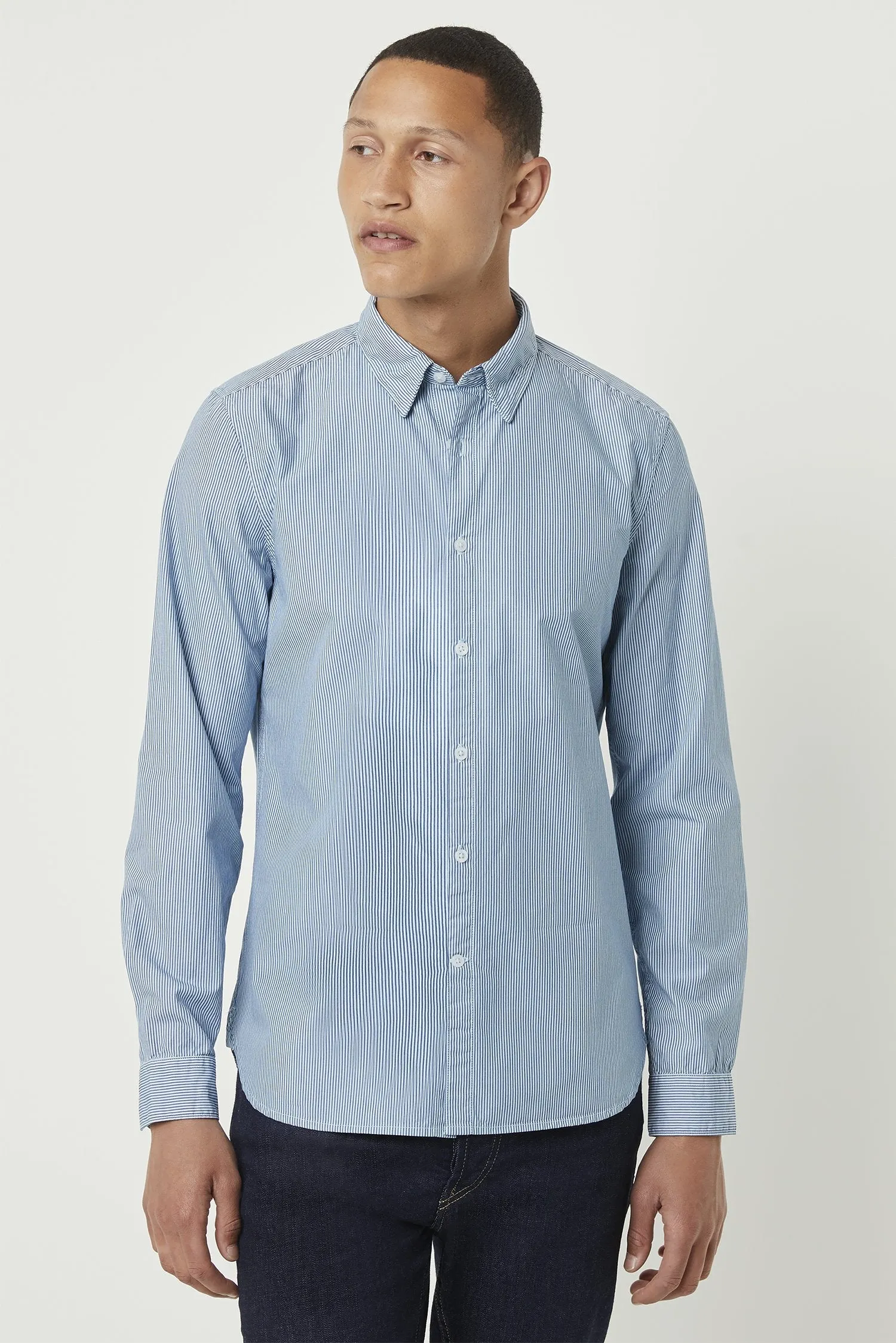 Micro Stripe Shirt