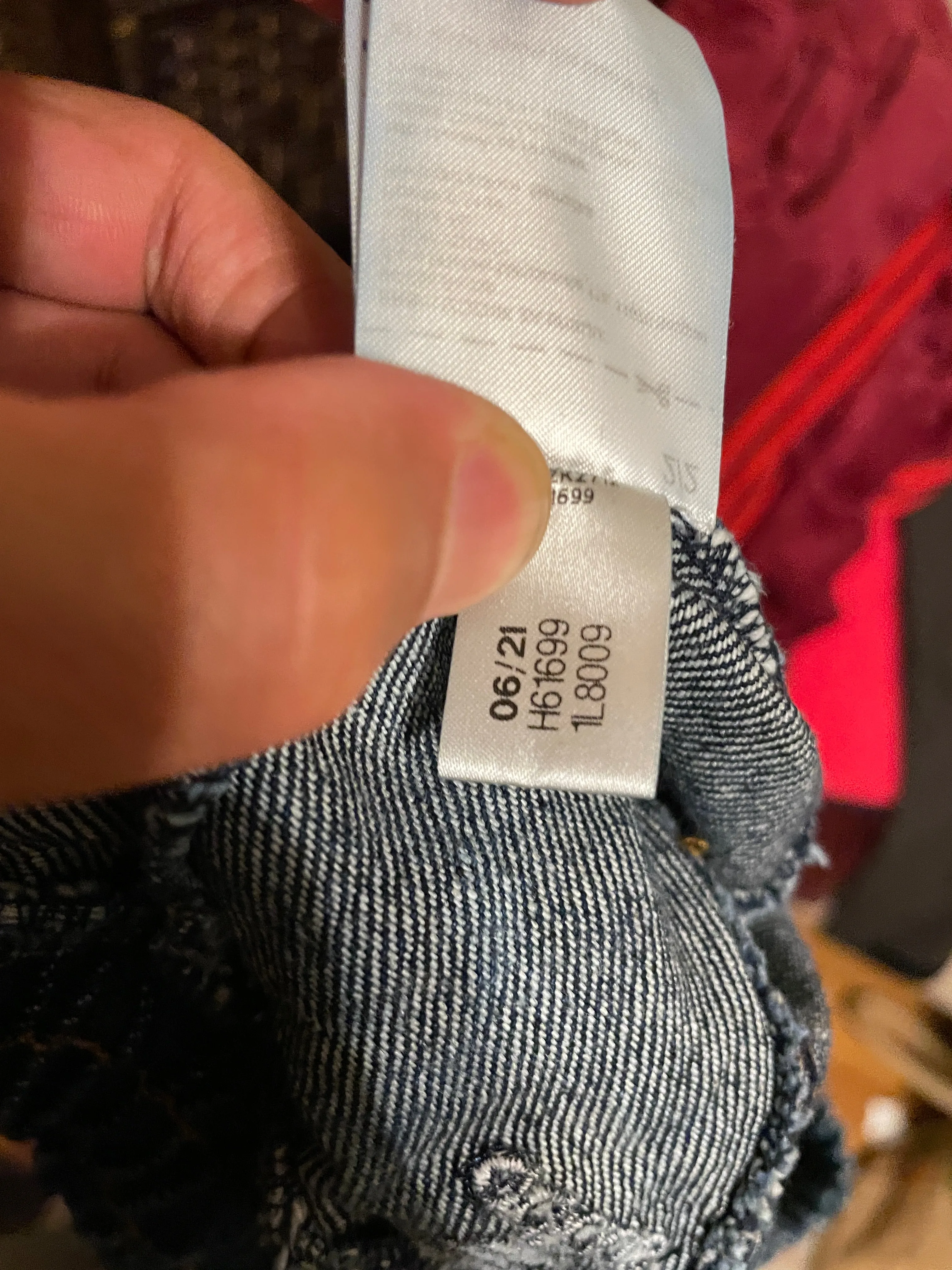 Monogram Denim Joggers by Ivy Park by Beyoncé