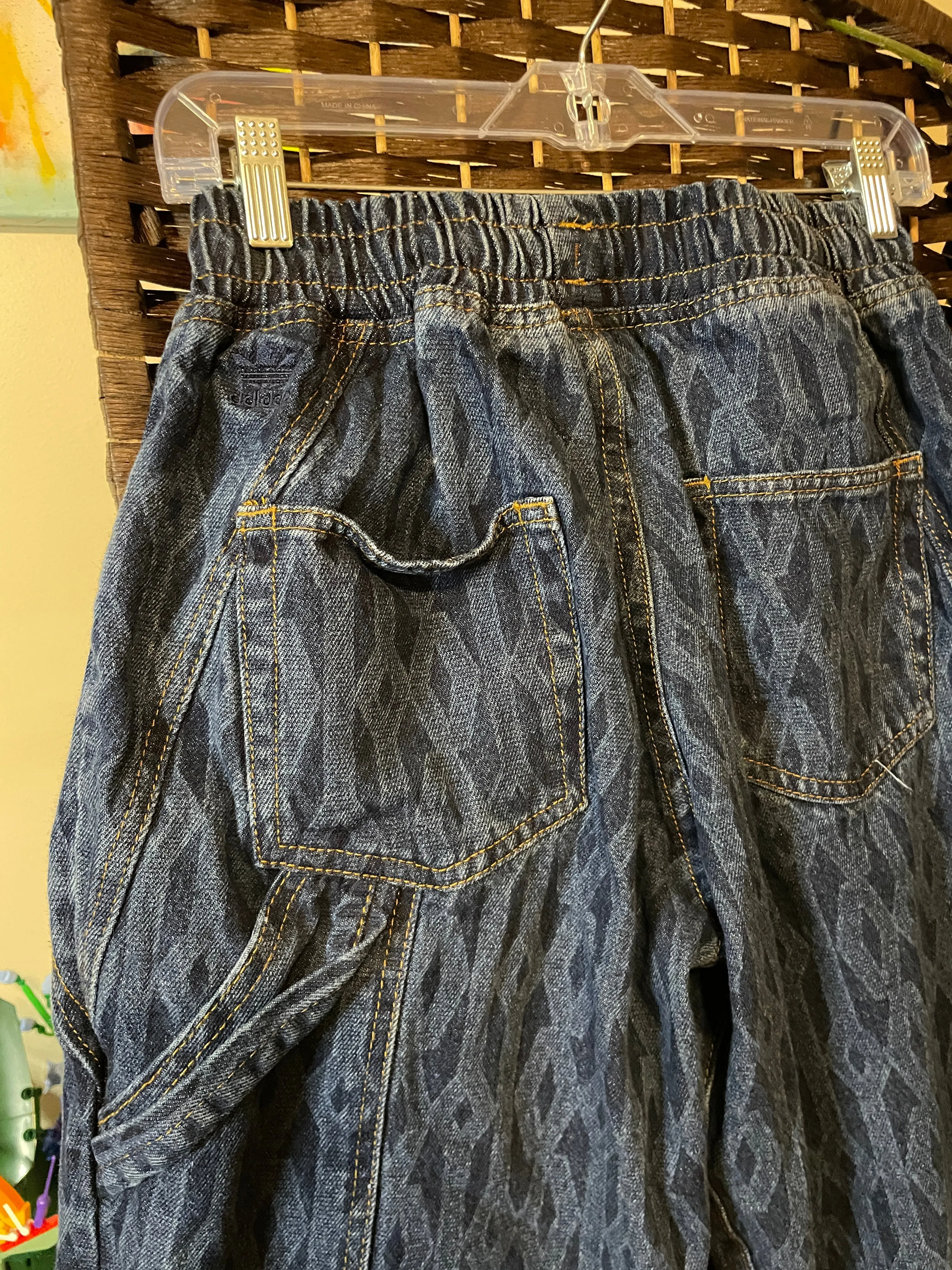 Monogram Denim Joggers by Ivy Park by Beyoncé