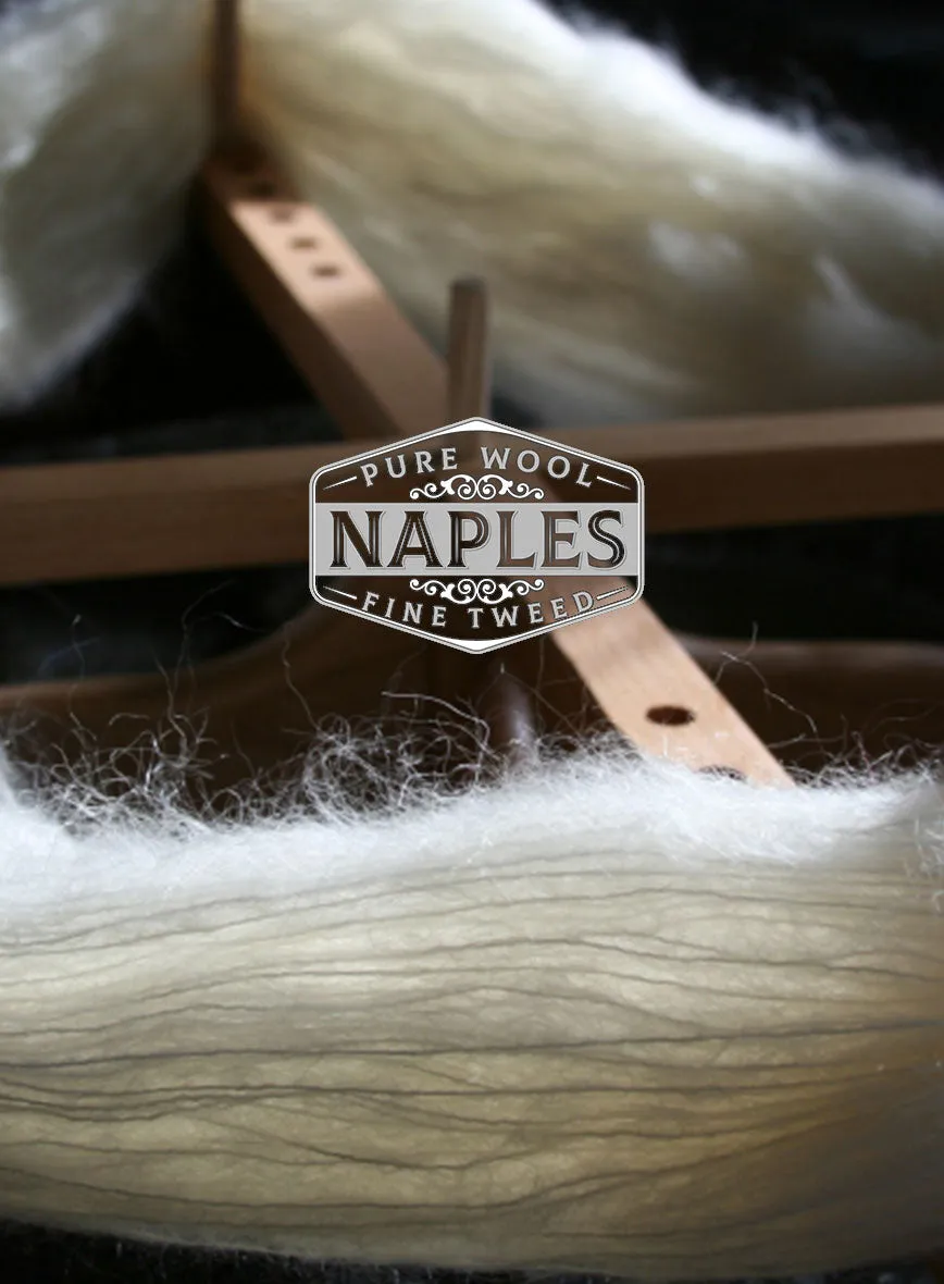Naples Off White Tweed Pants