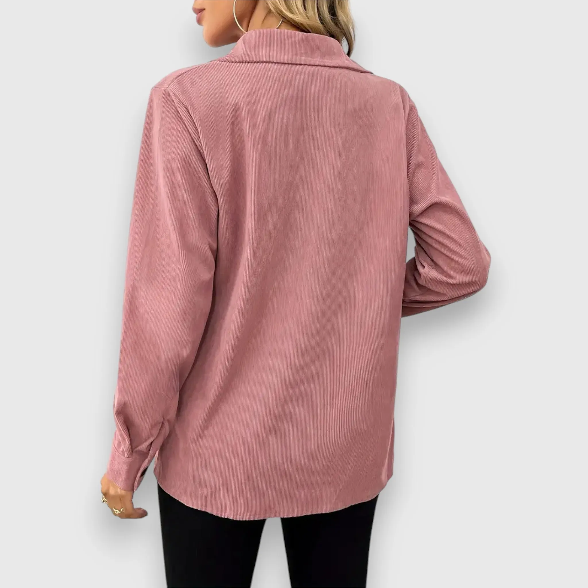 Narelle  Button-Up Shirt Jacket