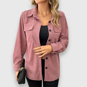 Narelle  Button-Up Shirt Jacket