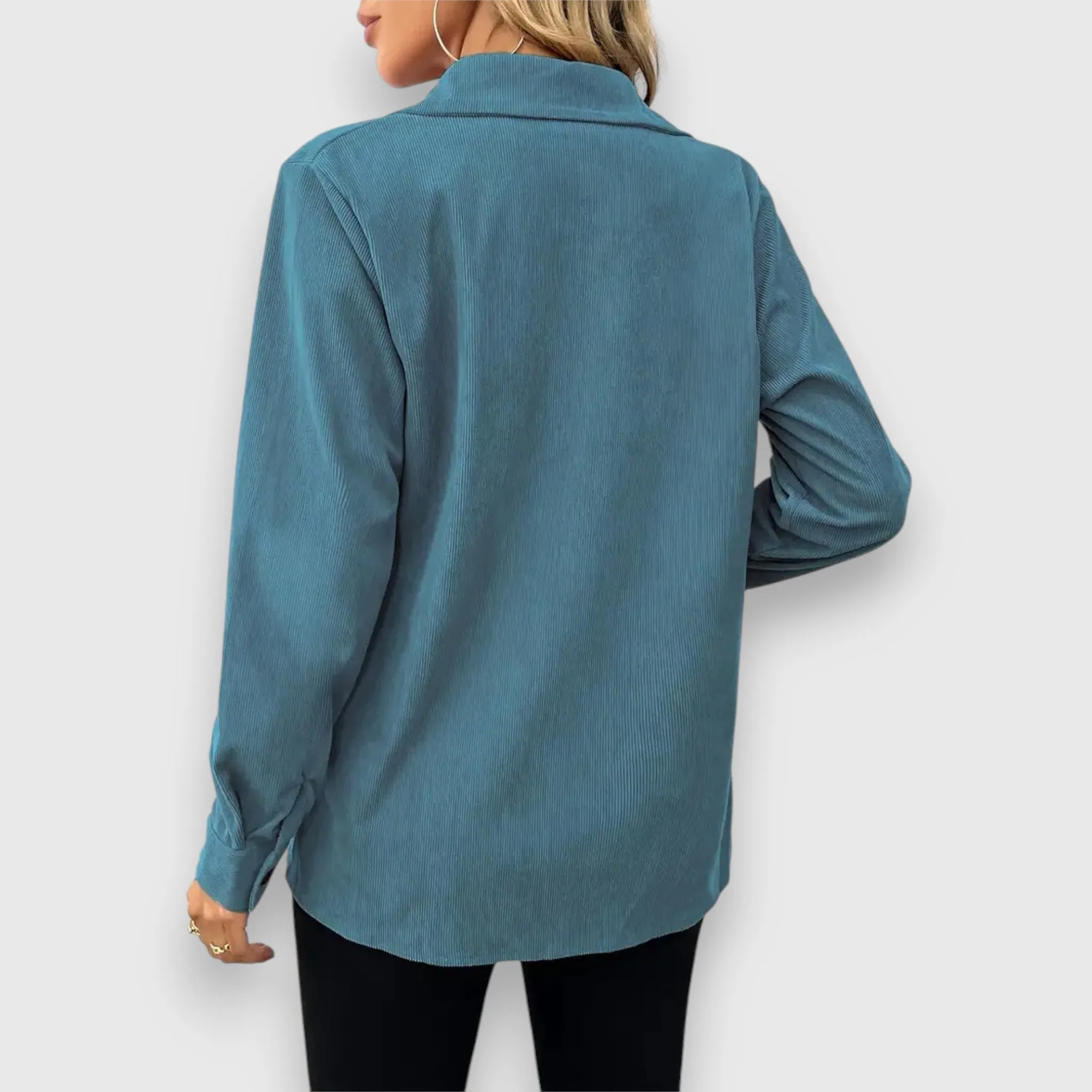 Narelle  Button-Up Shirt Jacket