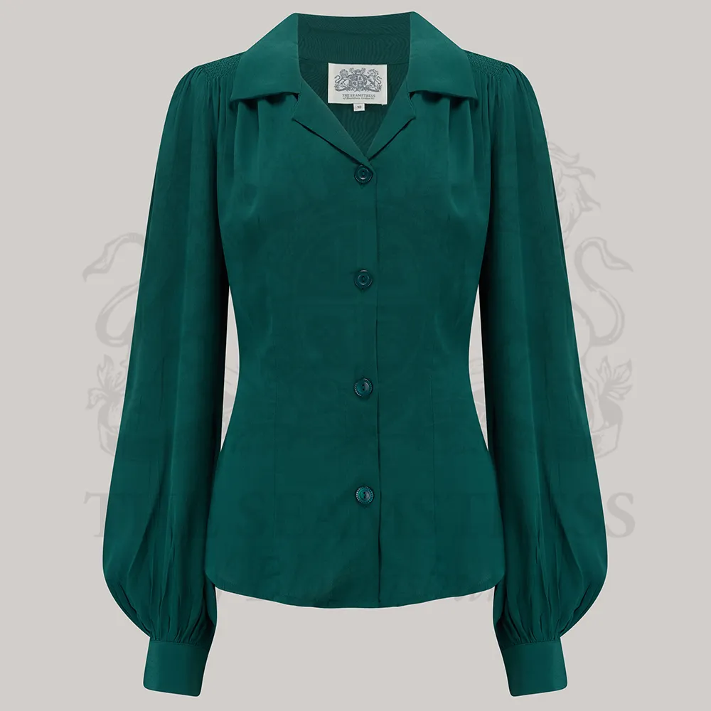 Poppy Blouse in Hampton Green