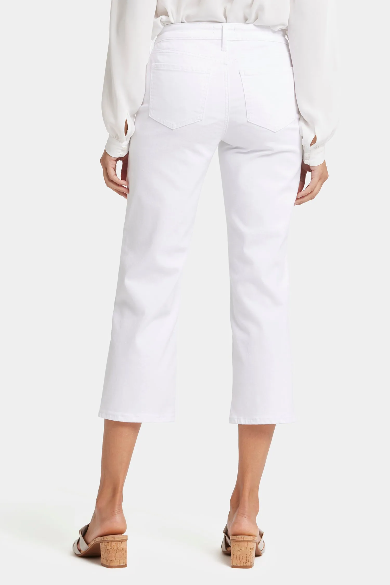 Relaxed Piper Crop Jeans - Optic White