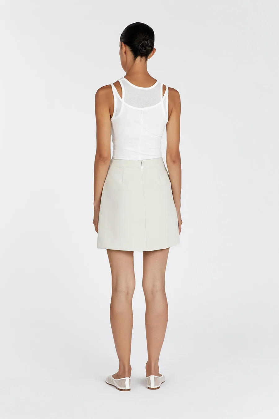 ROWAN BONE MINI SKIRT