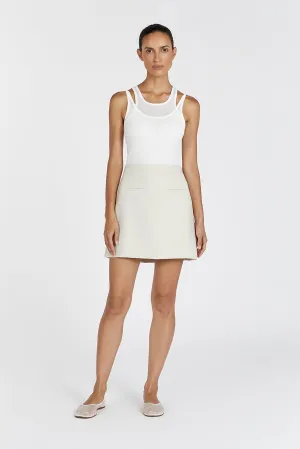 ROWAN BONE MINI SKIRT